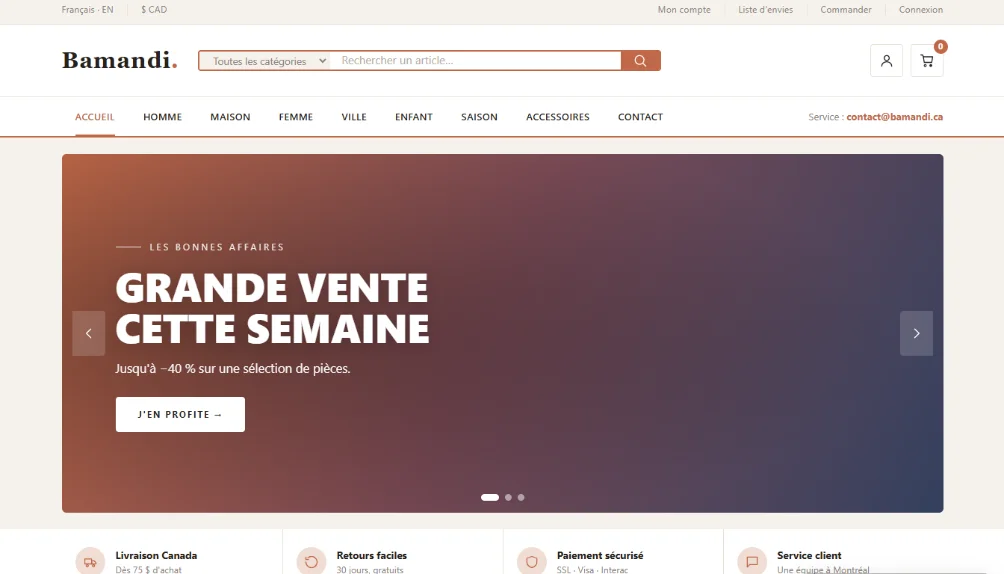 Collection en ligne bamandi.ca
